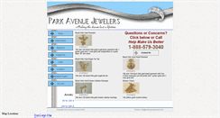 Desktop Screenshot of parkavenuejewelers.com